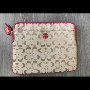 Coach IPad case